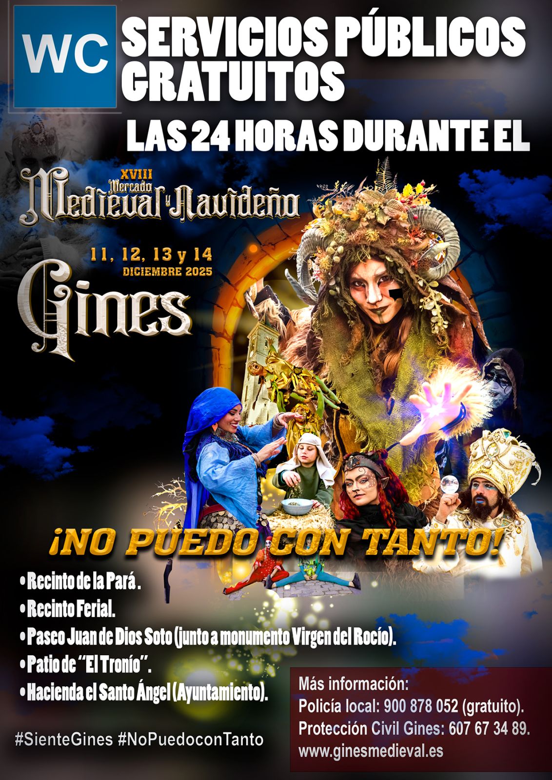 Mercado Medieval y Navideño de Gines